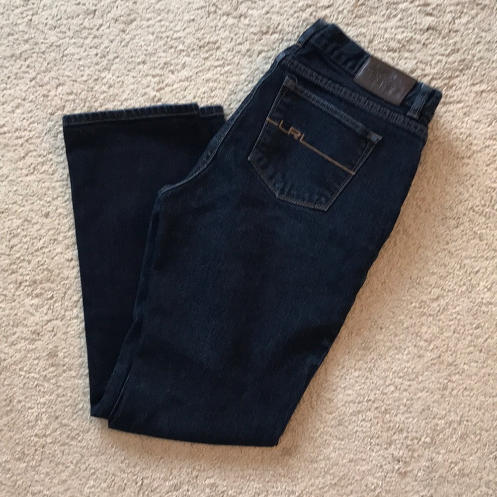 Ralph Lauren Petite Dark Wash Jeans